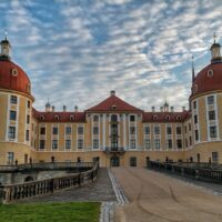 Das schöne Schloss Moritzburg