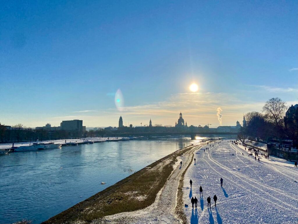 Dresden im Winter