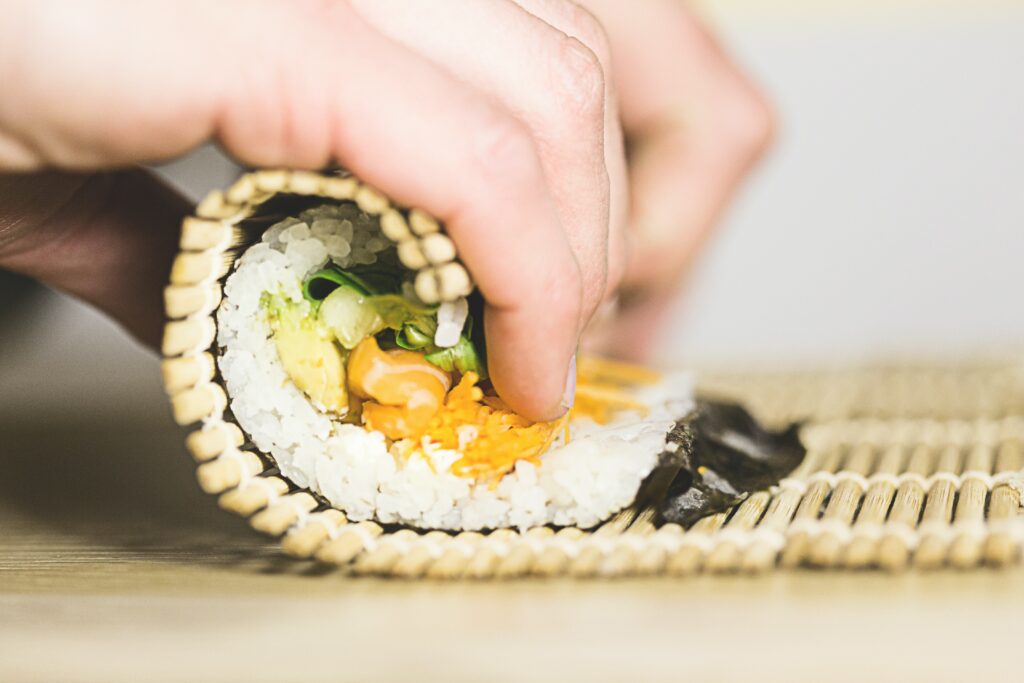 Sushi-Herstellung