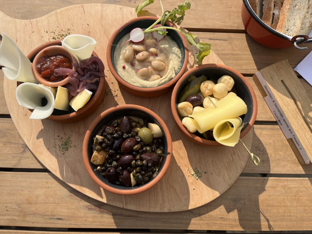 Tapas im Cafe Glocke